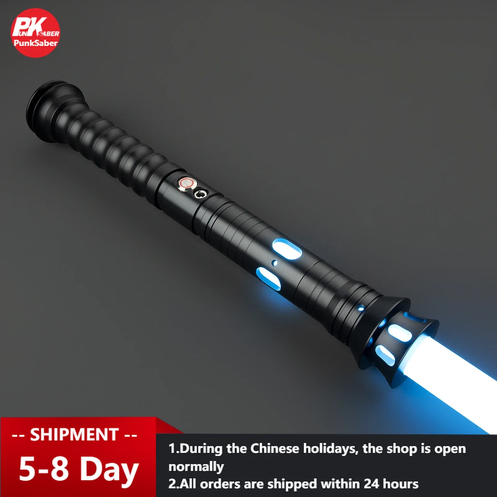 PunkSaber Lightsaber Neopixel Jedi Laser Sword Heavy Dueling Sensitive Smooth Infinite Changing Hitting Sound Light Saber Toy