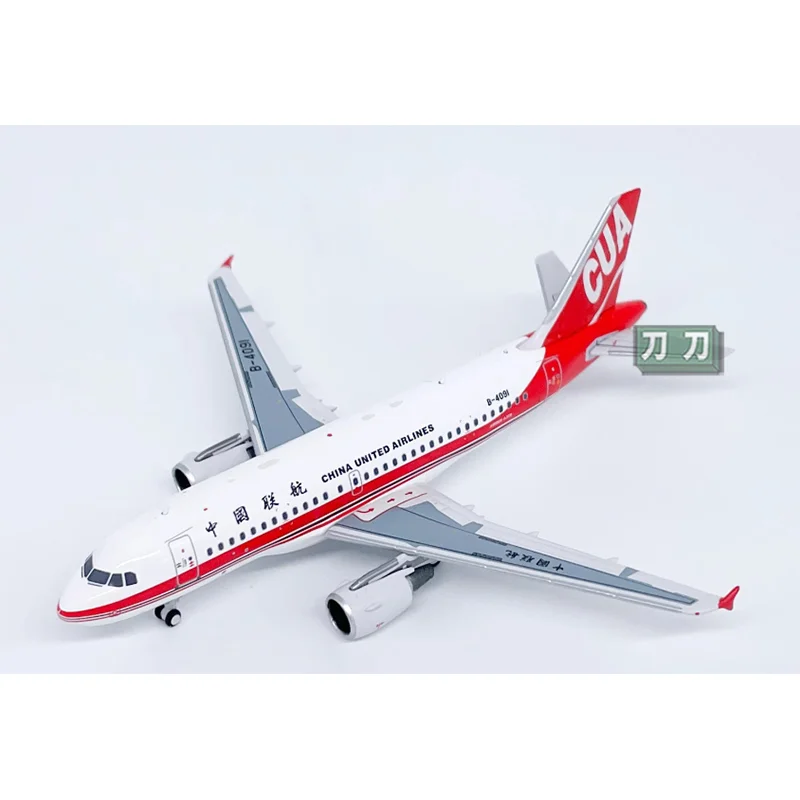 دييكاست 1/400 مقياس الخطوط الجوية الصينية المتحدة A319 الطائرات B-4091 4092 محاكاة نموذج طائرة جمع نموذج حلية