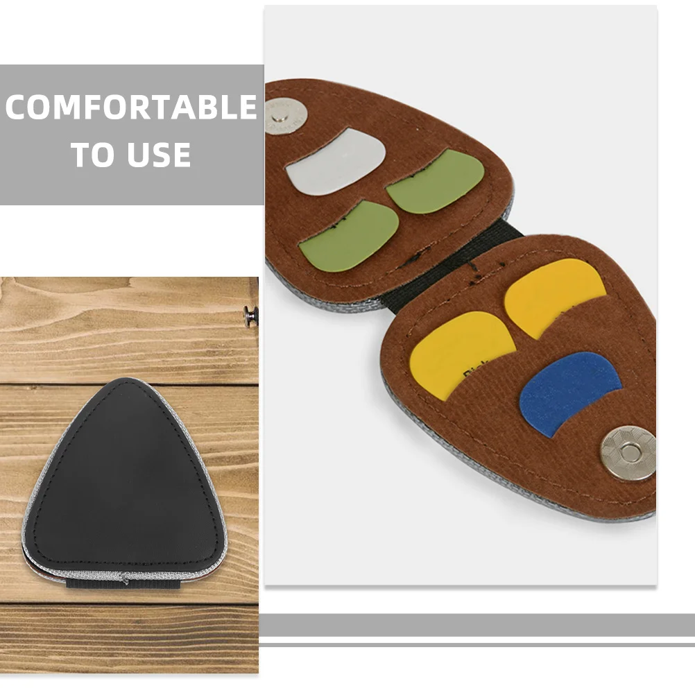 

Guitar Picks Storage Bag Waterproof Oxford Fabric Pick Organizer Case for Acoustic Electric Guitarists Carry Pouch Container