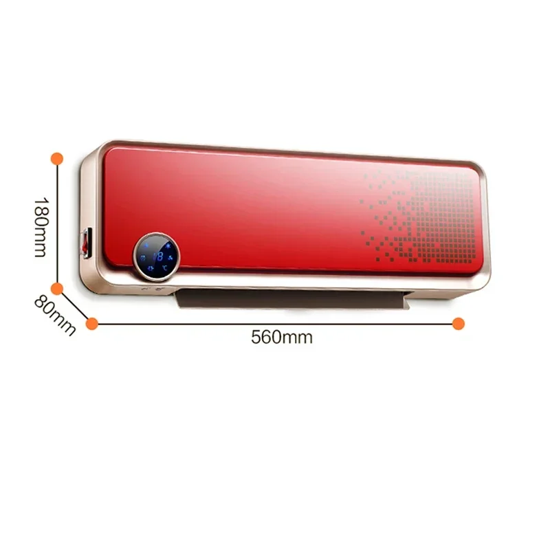 New Heater, Bathroom Air Heater Household Waterproof Energy-saving Electricity Saving, Wall Mounted Quick Heating Device In Bath