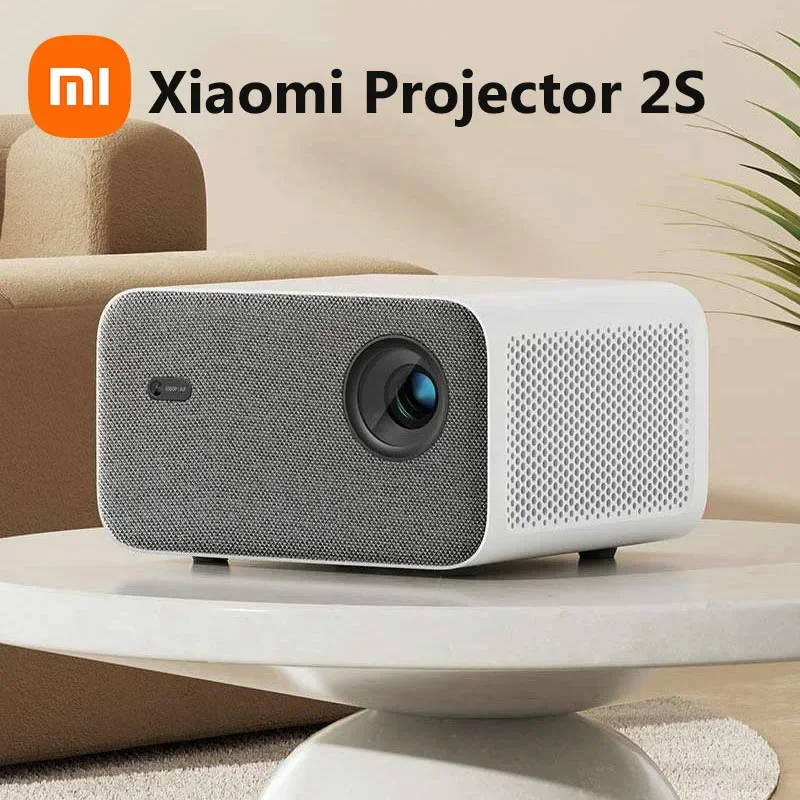 Xiaomi Mijia Projector 2S Home Ultra HD 1080P Living Room Mobile Wireless Screen Projection Bedroom Wall Projection Home Cinema