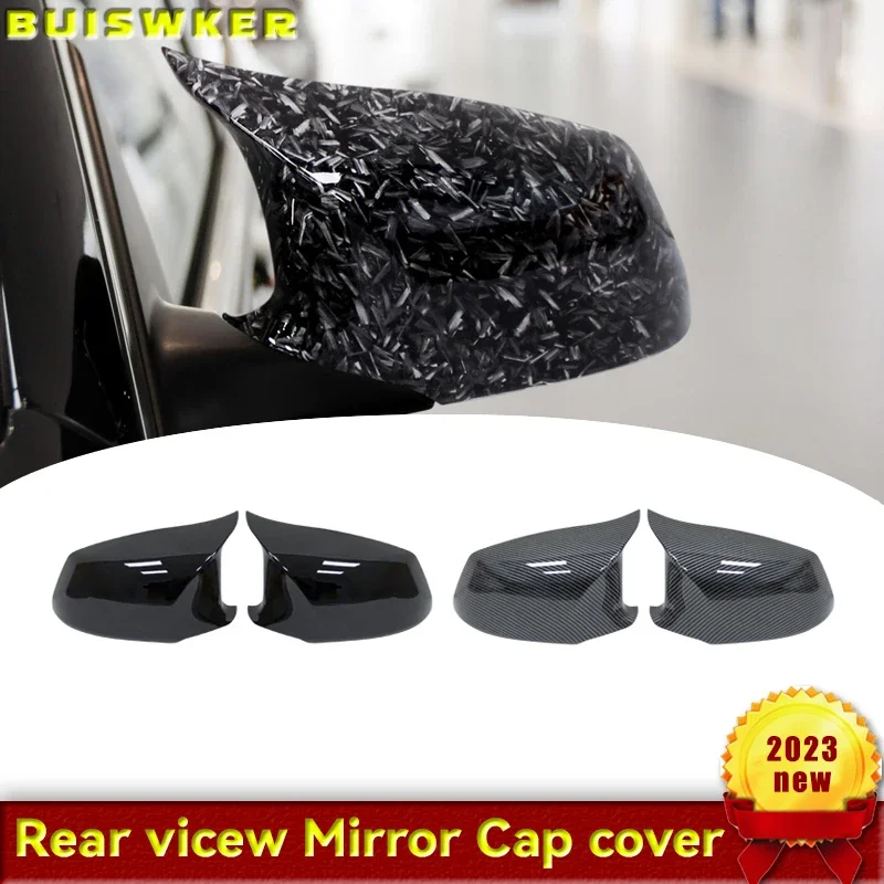 

Глянцевые черные чехлы для зеркал для Bmw 5 серии F10 F11 F18 Pre-LCI 2010-2013 M Стиль из углеродного волокна, колпачки для зеркал заднего вида