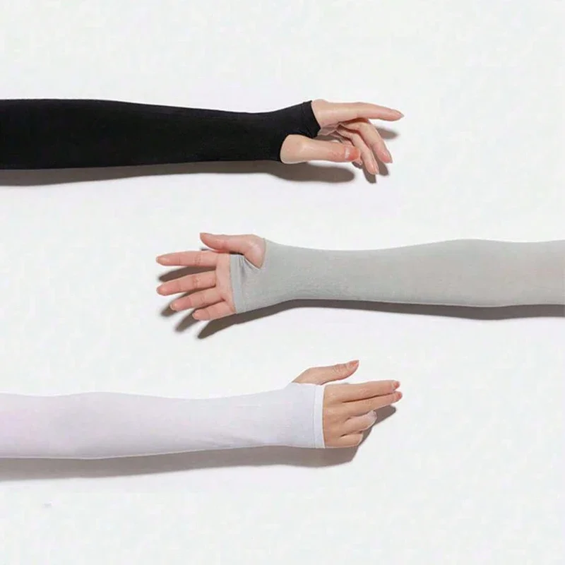 Arm Sleeves Warmers Sports Sleeve Sun UV Protection Hand Cover Cooling Warmer Running Fishing Cycling