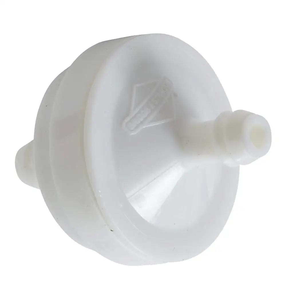 Carburetor Fuel Filter Assembly White Plastic Replacement Part for Briggs and Stratton 196 Cc Engine