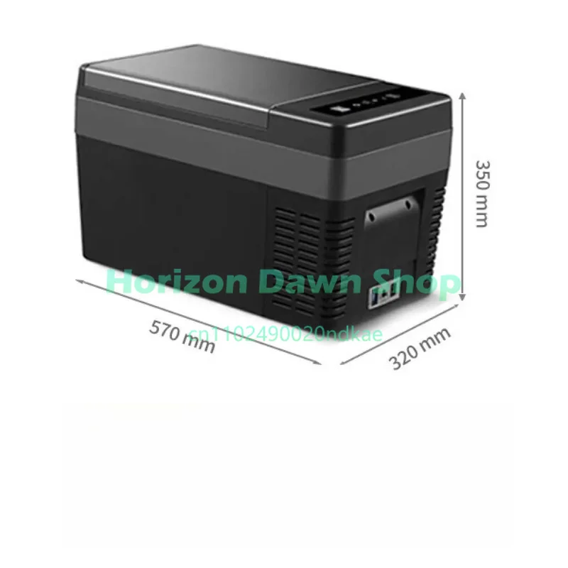 Portable Car Refrigerator Freezer 12V 24V Compressor Cooling Large Capacity