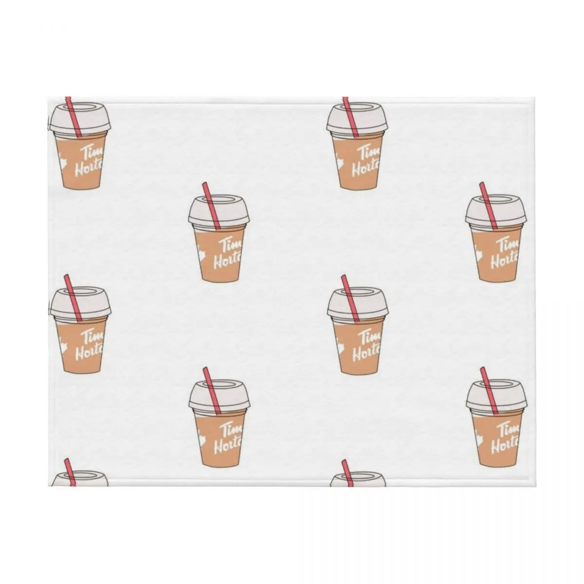 تيم هورتونز آيس كاب رمي بطانية هدية مضحكة اضافية كبيرة رمي ريتروس خمر البطانيات