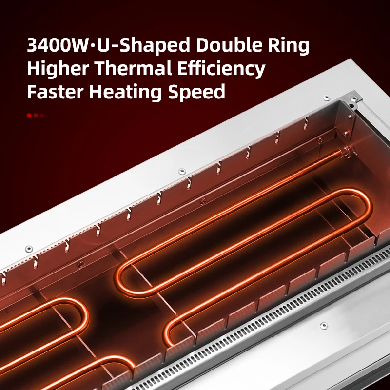 شواية شواء تجارية، شواية شواء كهربائية دوارة للمطاعم، شواية شواء دوارة أوتوماتيكية