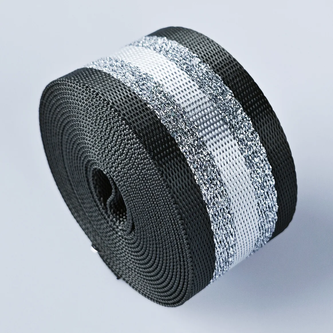 3 Yard 1,5 inch/3,80 cm Lurex Strip Jacquard Nylon Webbing Band voor Handtas DIY knutselen