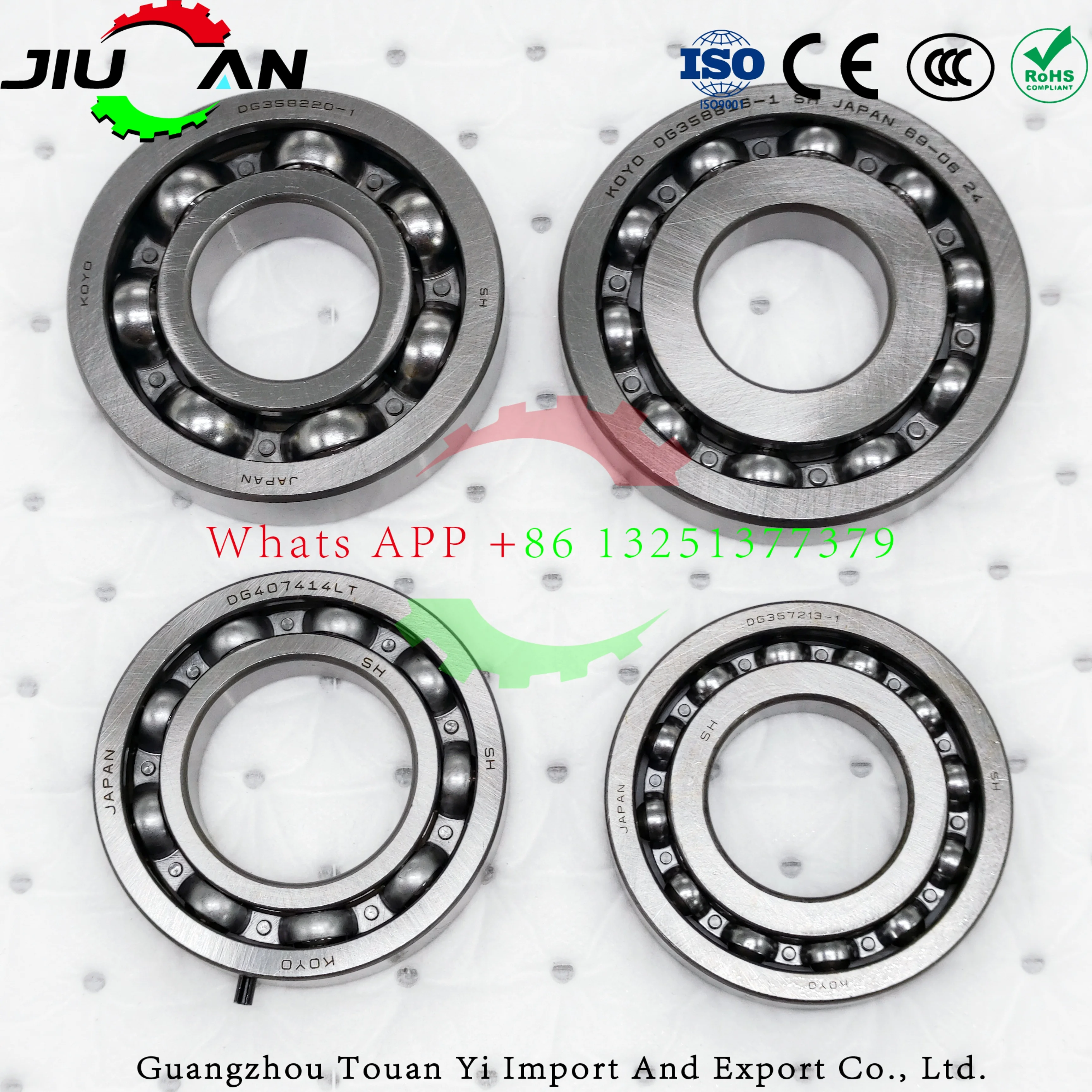 

Подшипники автоматической коробки передач TR580 DG407414LT DG368816-1 DG358220-1 DG357213-1