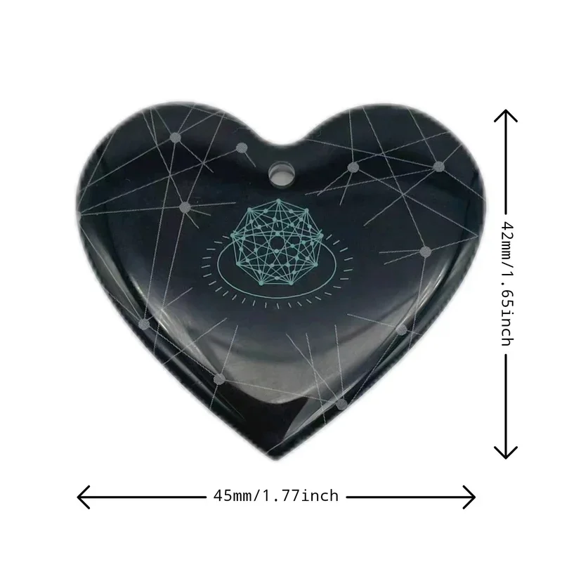 

Customd.5pcs NuMe card new me card for kids Tarjeta heart shape terahertz chip card necklace with silicone rope