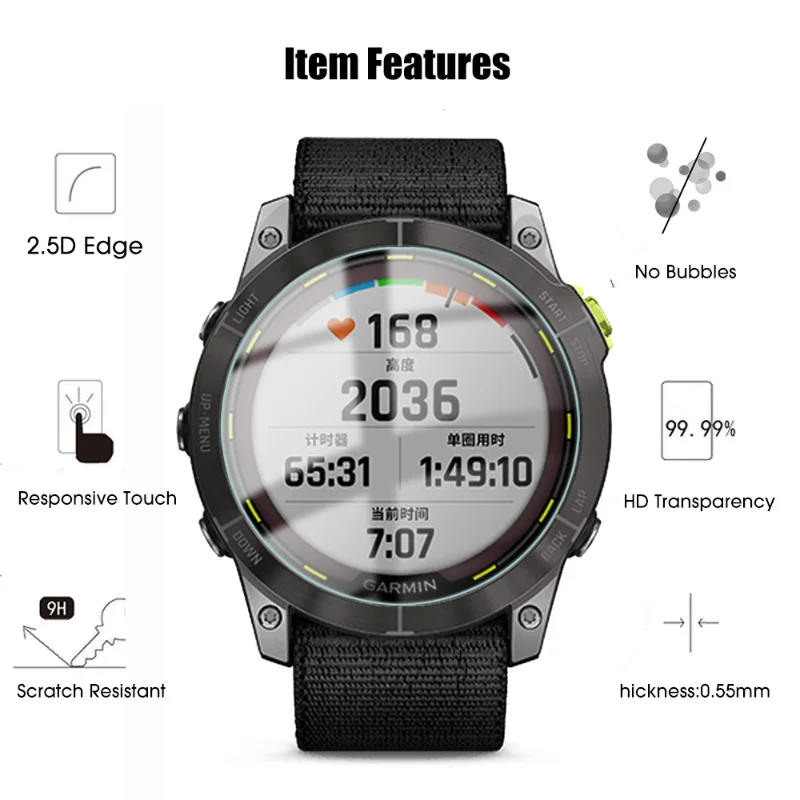 Screen Protector For Garmin Enduro 2 Enduro2 Tempered Glass Smartwatch Protective Film For Garmin Enduro 2 Accessories