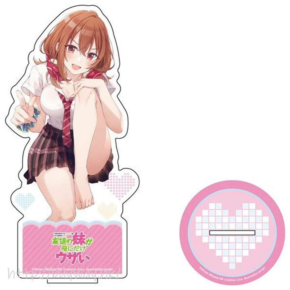 

Anime"My Friend's Little Sister Has It In for Me!"15CM Acrylic Stand.Iroha Kohinata Adorable character room decorations Gifts