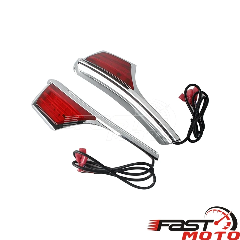 Passenger Armrest Trims LED Light Accents Driving Lights Running Lamp For Honda Gold Wing GL1800 Audio Comfort Airbag GL1800AD - Image 3