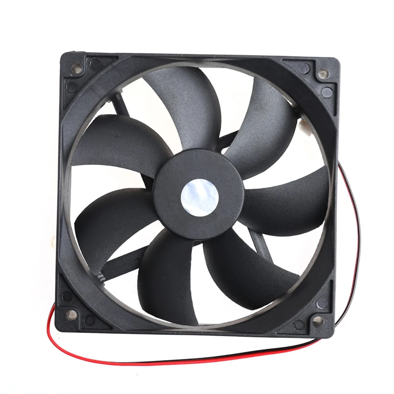 Ventilador de escape de refrigeración sin escobillas de alta velocidad, conector hidráulico 2p de 120mm para Dc 12V 0.25A CPU Cooler 120x120x25mm