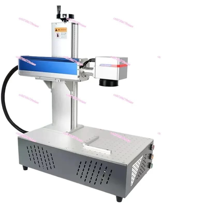 Fiber laser marking machine Automatic engraving machine Nameplate QR code Small portable laser engraving machine