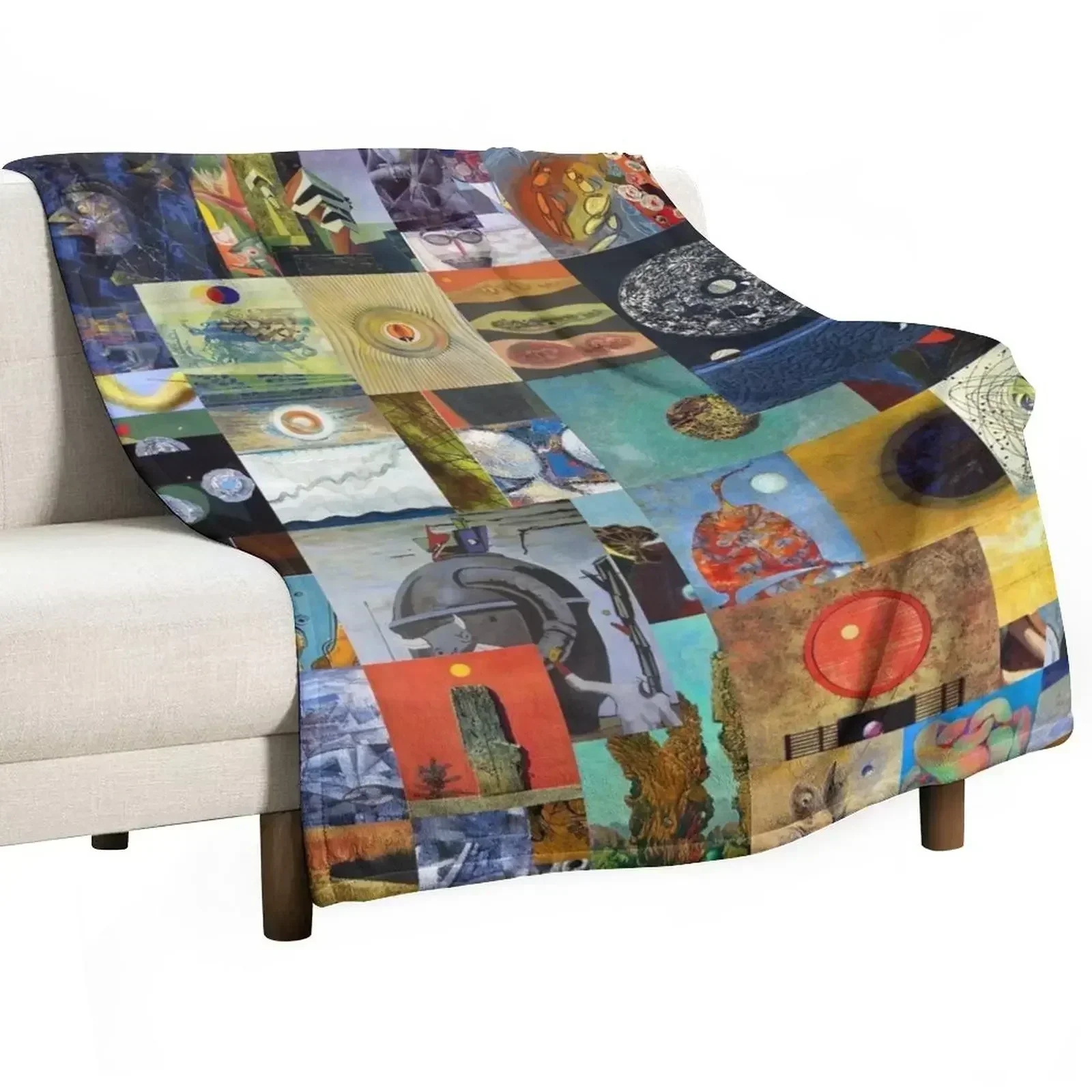 Max Ernst Throw Blanket Sofa Throw Sofas Soft Plush Plaid Beautifuls Blankets