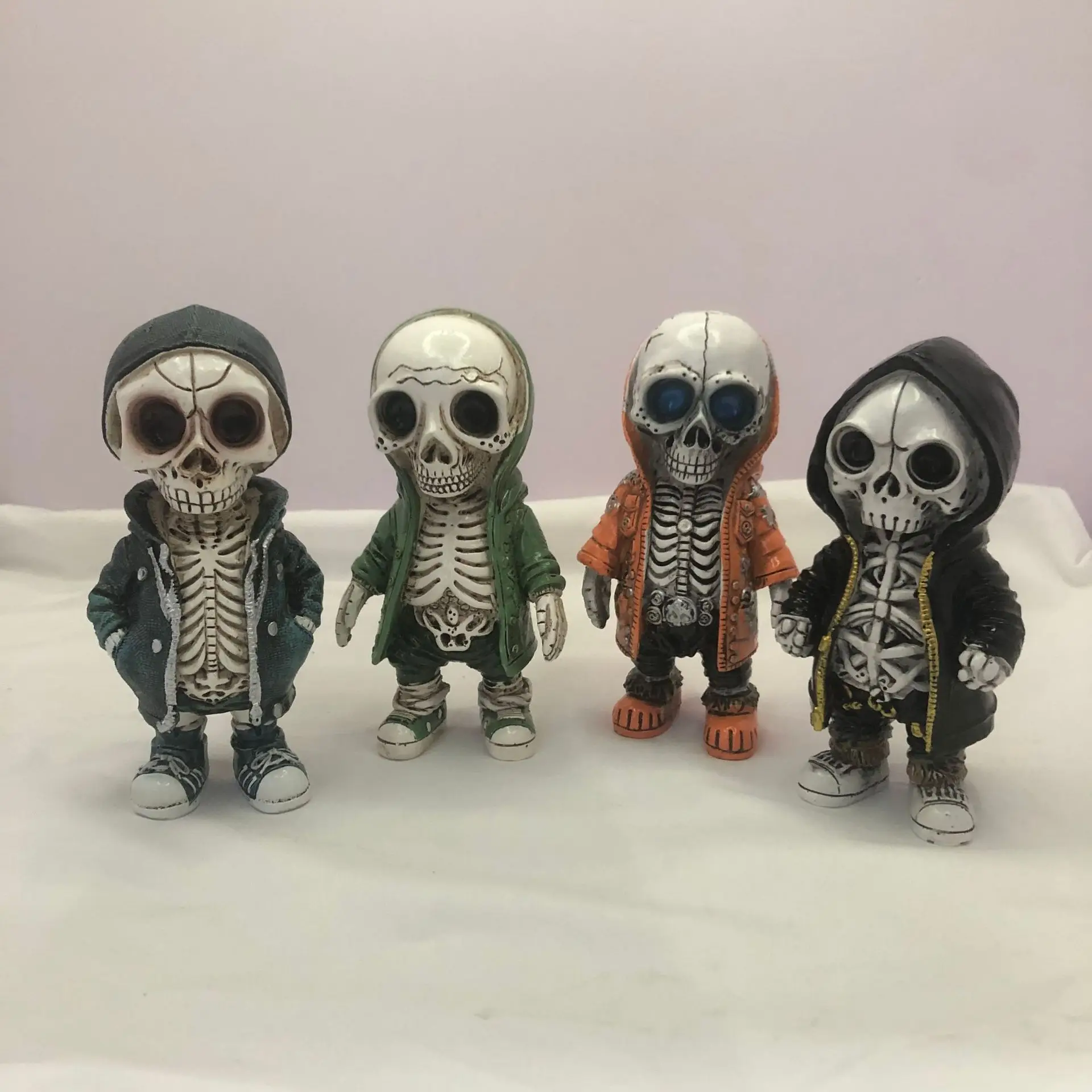 

Halloween Skeleton Ornament Skeleton Courtyard Garden Resin Crafts Scene Atmosphere Decoration Desktop Decoration