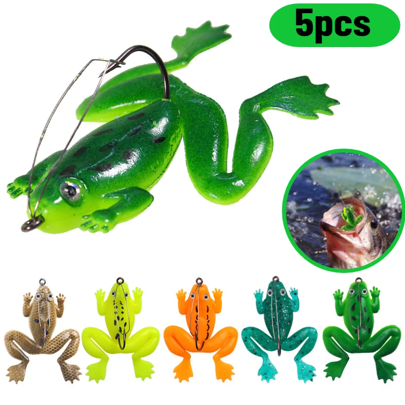 Rana de Silicona para Black Bass – Señuelo Blando 6cm - imagen 2