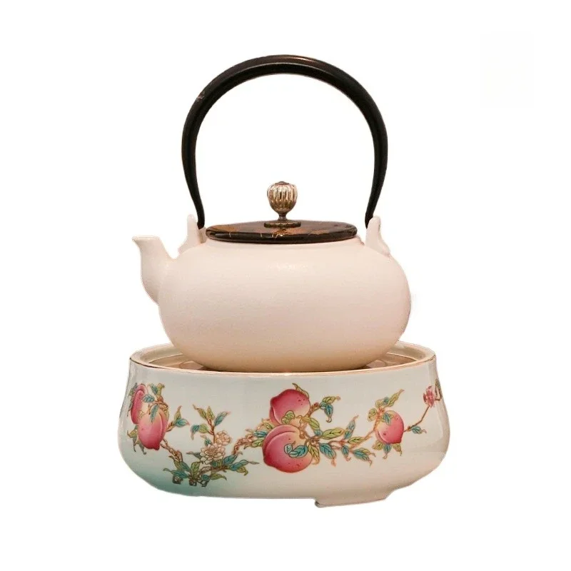 

Five peach birthday electric ceramic stove, household tea stove, tea maker