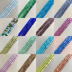 18 Styles White Cat Eye Glass Round Loose Beads 4 6 8 10 12mm 7.5