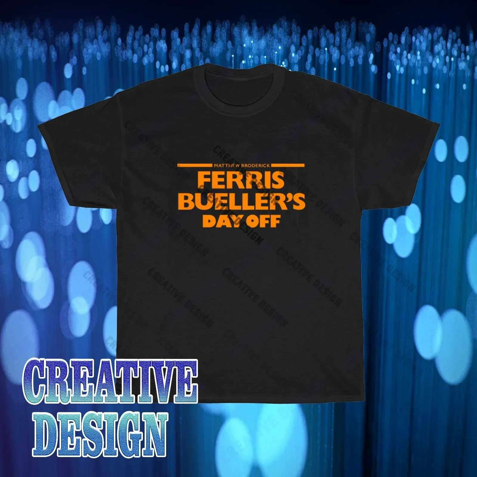 Ferris Bueller's Day Off Classic Movie Logo T-Shirt USA Funny Size S to 5XL