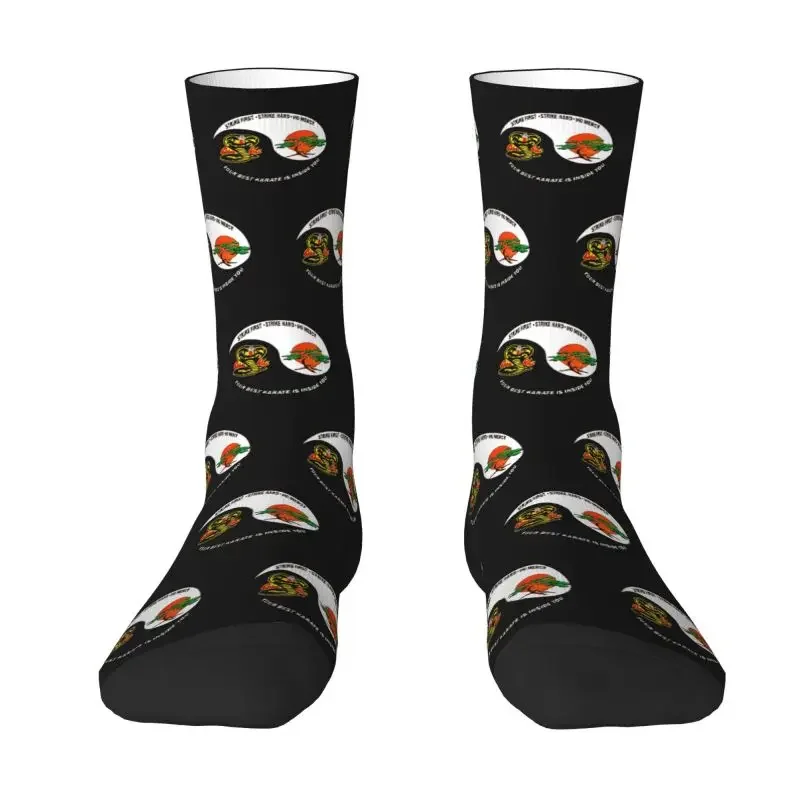 

Kawaii Printing Miyagi Do Kai Socks for Women Men Stretchy Summer Autumn Winter The Karate Kid Crew Socks