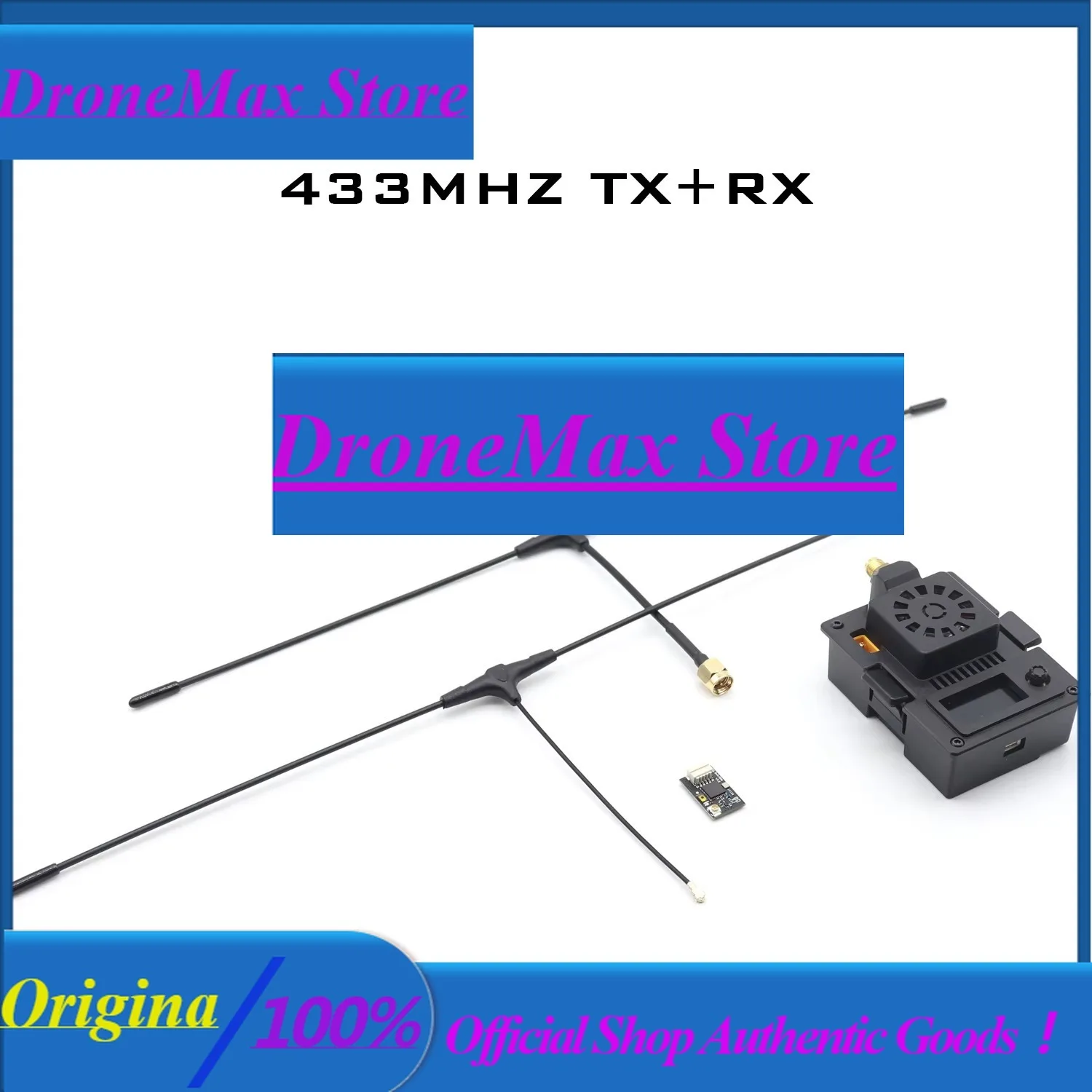 DroMaPAURC ELRS 433Mhz TX Module Transmitter Kit Micro Optional Express Transmitter Nano For FPV Quadcopter Drone With Multipl
