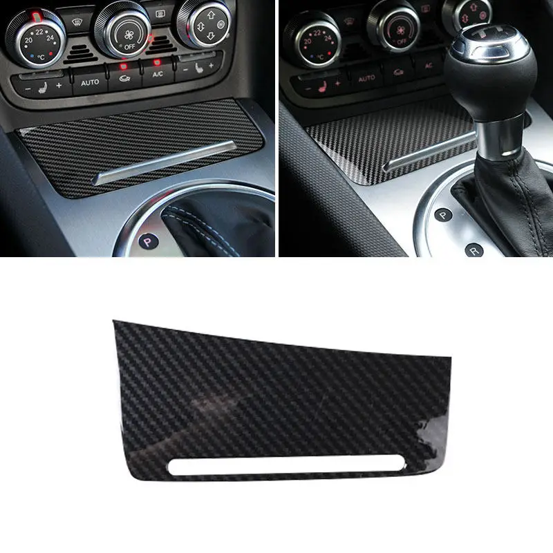 

ABS Car Accessories Central Gear Shift Panel Storage Container Box Cover Trim For Audi TT 2008 2009 2010 2011 2012 2013 2014