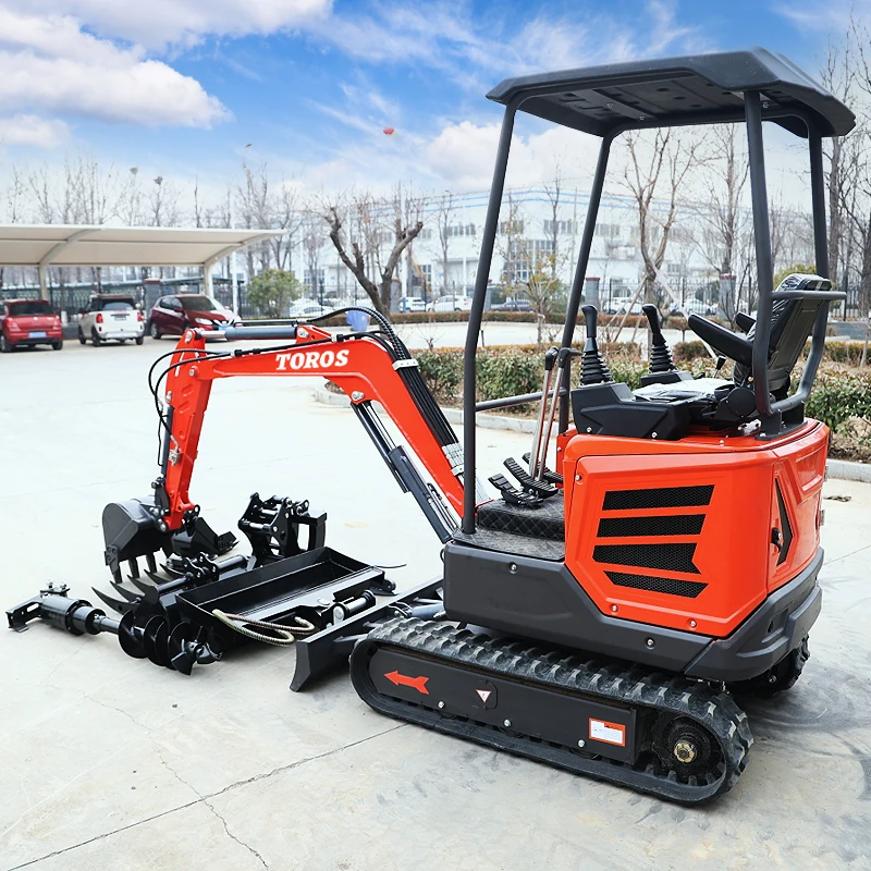 EPA certification 1.8 Ton Mini Excavator Hydraulic Mini Excavator Small Construction Excavator