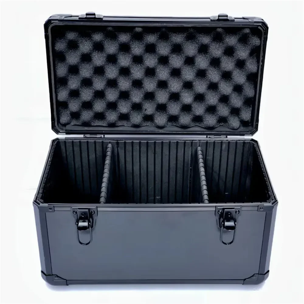 Large Aluminum Alloy Toolbox Through Machine Aluminum Alloy Storage Box Equipment Aircraft Model Packing Box 49*29*30cm