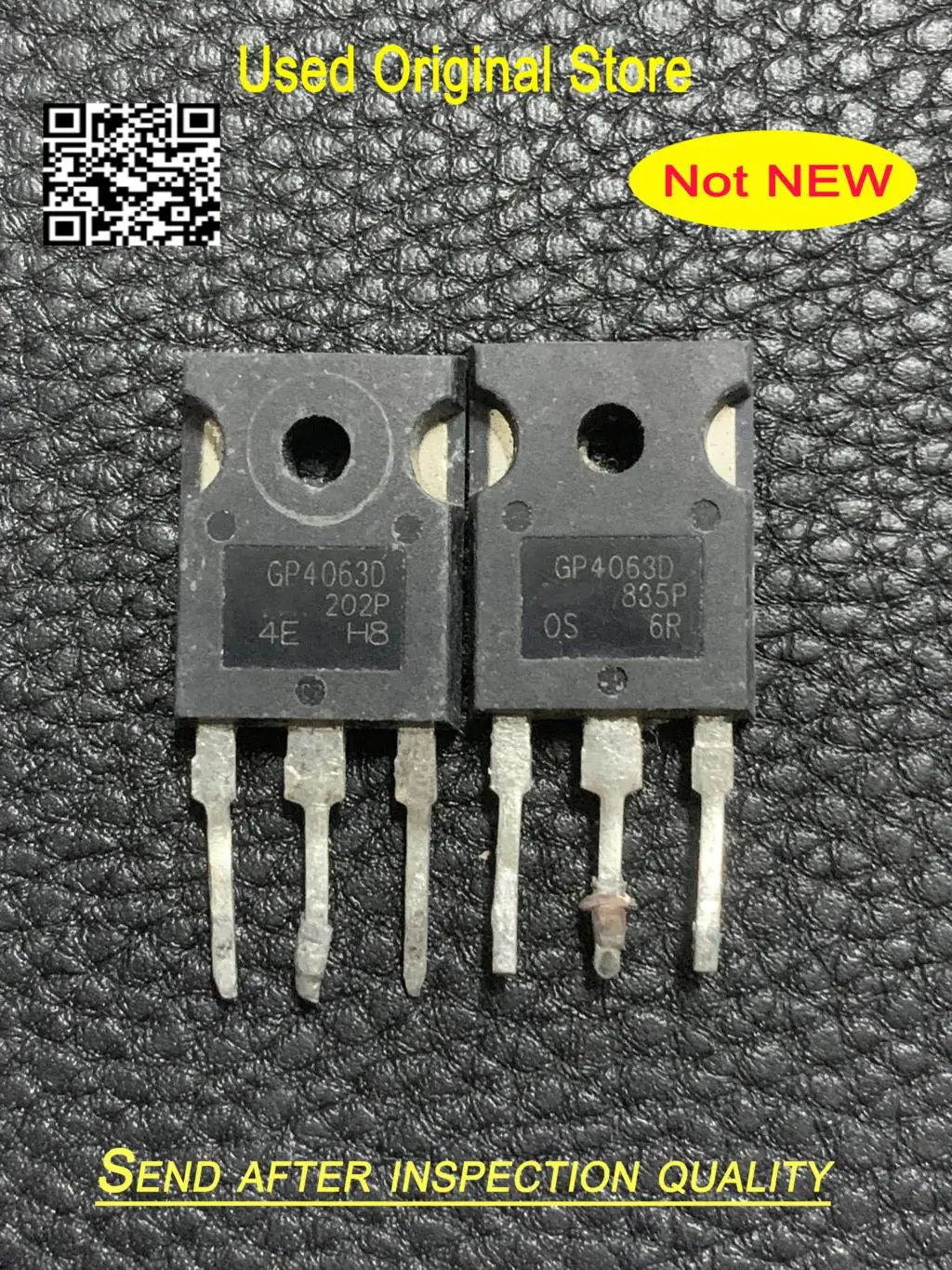 Used original 10pcs GP4062D GP4063D GP4065D GP4068D GP4066D GP4066D-E IRGP4062D GP4068D-E IRGP4068D-E IGP4069D TO-3P