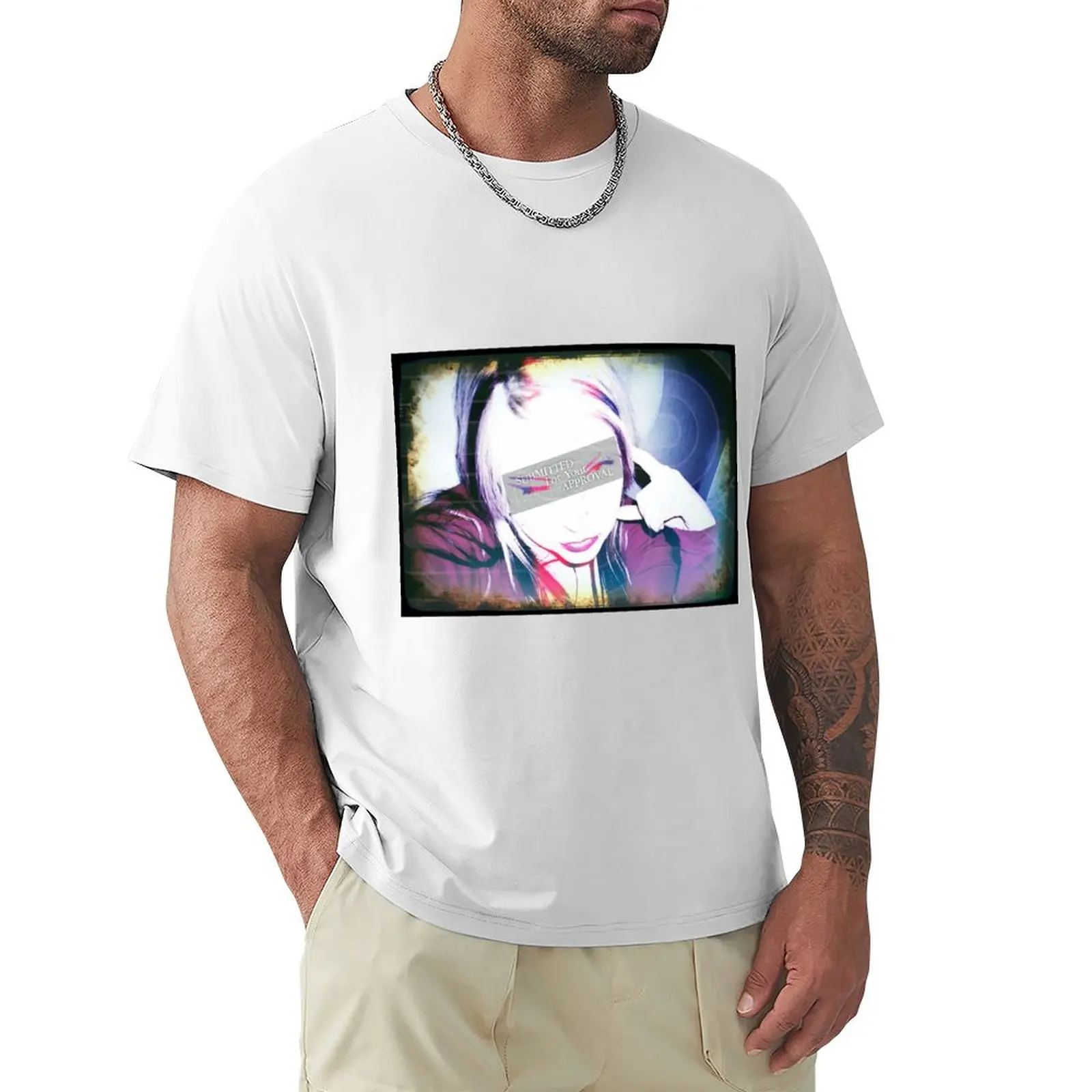 SUBMITTED FOR YOUR APPROVAL. T-Shirt shirts graphic tees oversized tees quick drying Short sleeve tee men