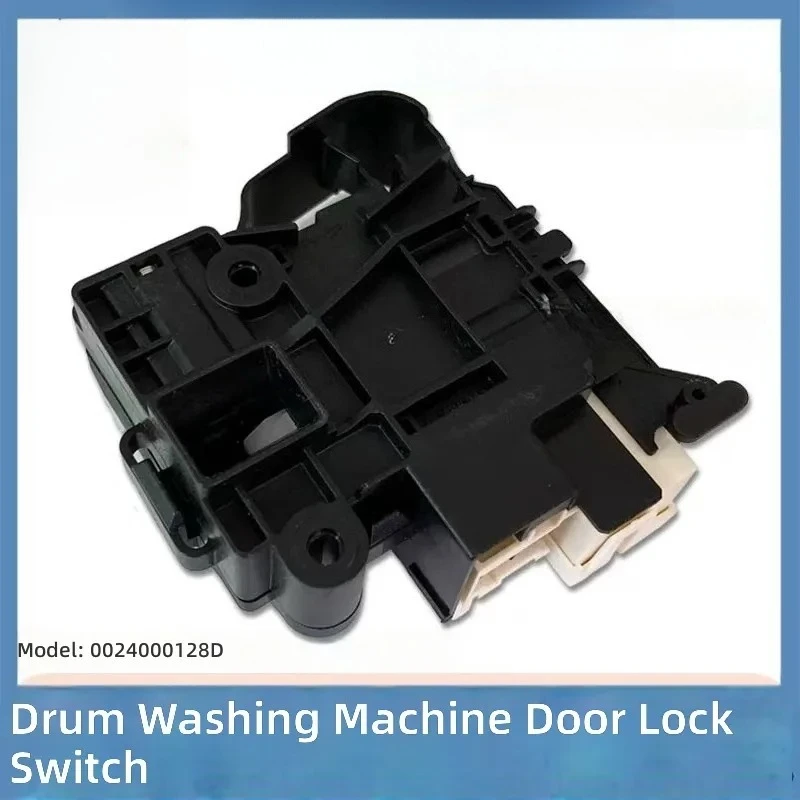 for Haier Sanyo Drum Washing Machine Door Switch 0024000128D/A Electromagnetic Door Lock ZV-447