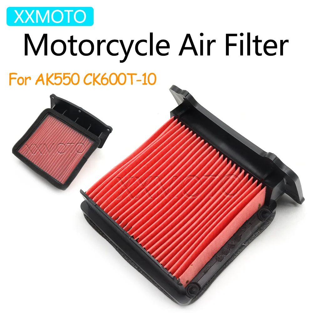 

For KYMCO AK550 CK600T-10 AK 550 CK600T CK 600-10 600 10 Motorcycle Air Filter Intake Cleaner System