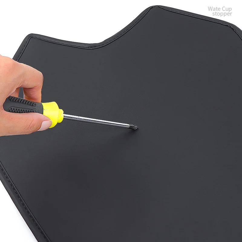 ل تسلا نموذج 3 Y 2017-2023 الجانب الدفاع ركلة الوسادة سيارة التحكم المركزي واقية وسادة للقدم الملحقات الداخلية