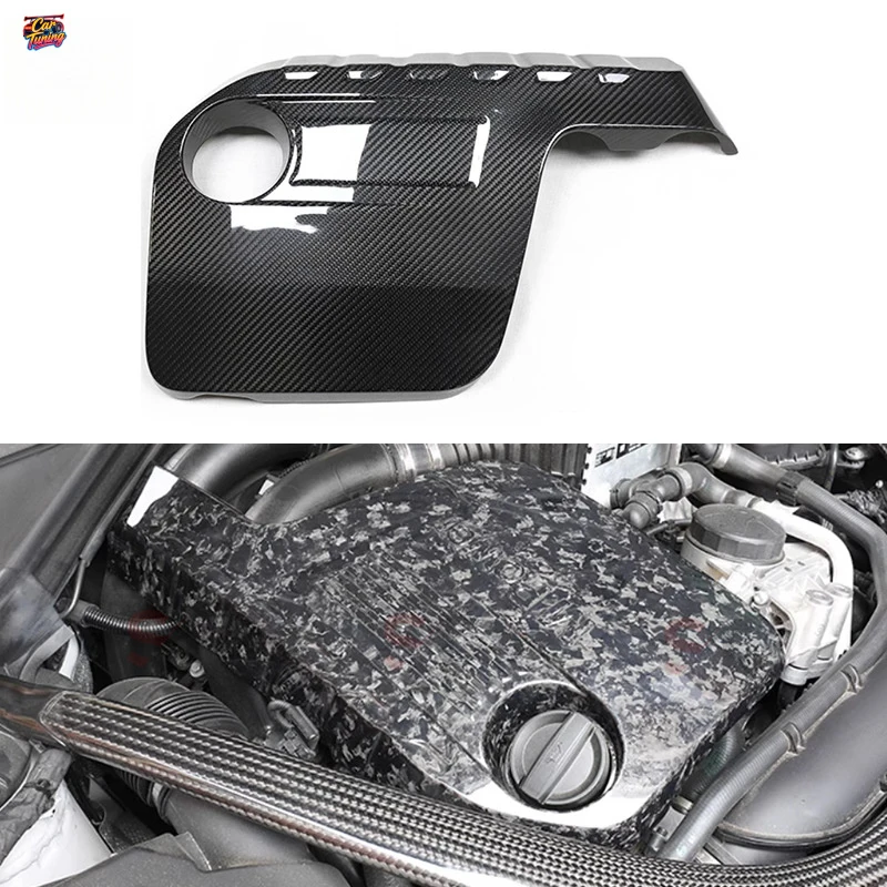 

Подходит для BMW M2 M3 M4 F87 F80 F82, крышка двигателя из сухого карбона.