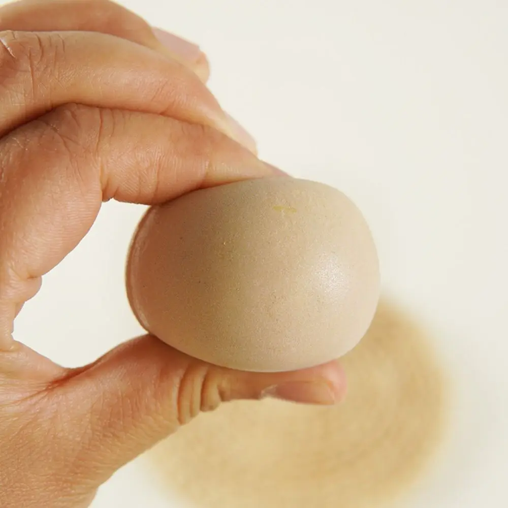 

Soft Squeeze Sensory Toys Stretch Squeezing Pretend Play Squeeze Egg Toy Prank Trick Fidget Toy Simulation Kitchen Toy Girls