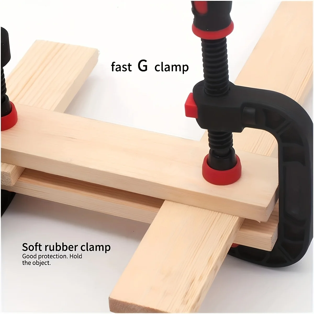 Spring Clamps For Woodworking Wood Clamps With Powerful Clamping Force Reinforced Plastic Clamps Jaw Opening Clamps