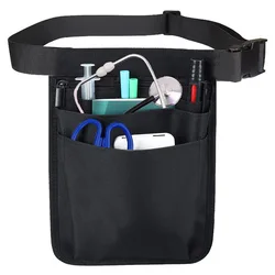 Multi bolso enfermeira Fanny Pack com cinta ajustável, Bolsa Organizer, portátil, quente