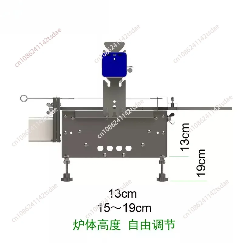 For Automatic Flip Charcoal BBQ Grill Household Bamboo Stick Rotisserie for Grilled Gluten Lamb Skewers Sausage