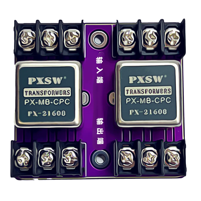 محول عزل صوتي من سبيكة بومو ، عازل تحويل متوازن وغير متوازن ، صوت حالي ،