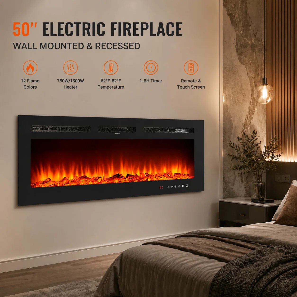 #15 Best Electric Fireplace Heaters to Buy In 2026