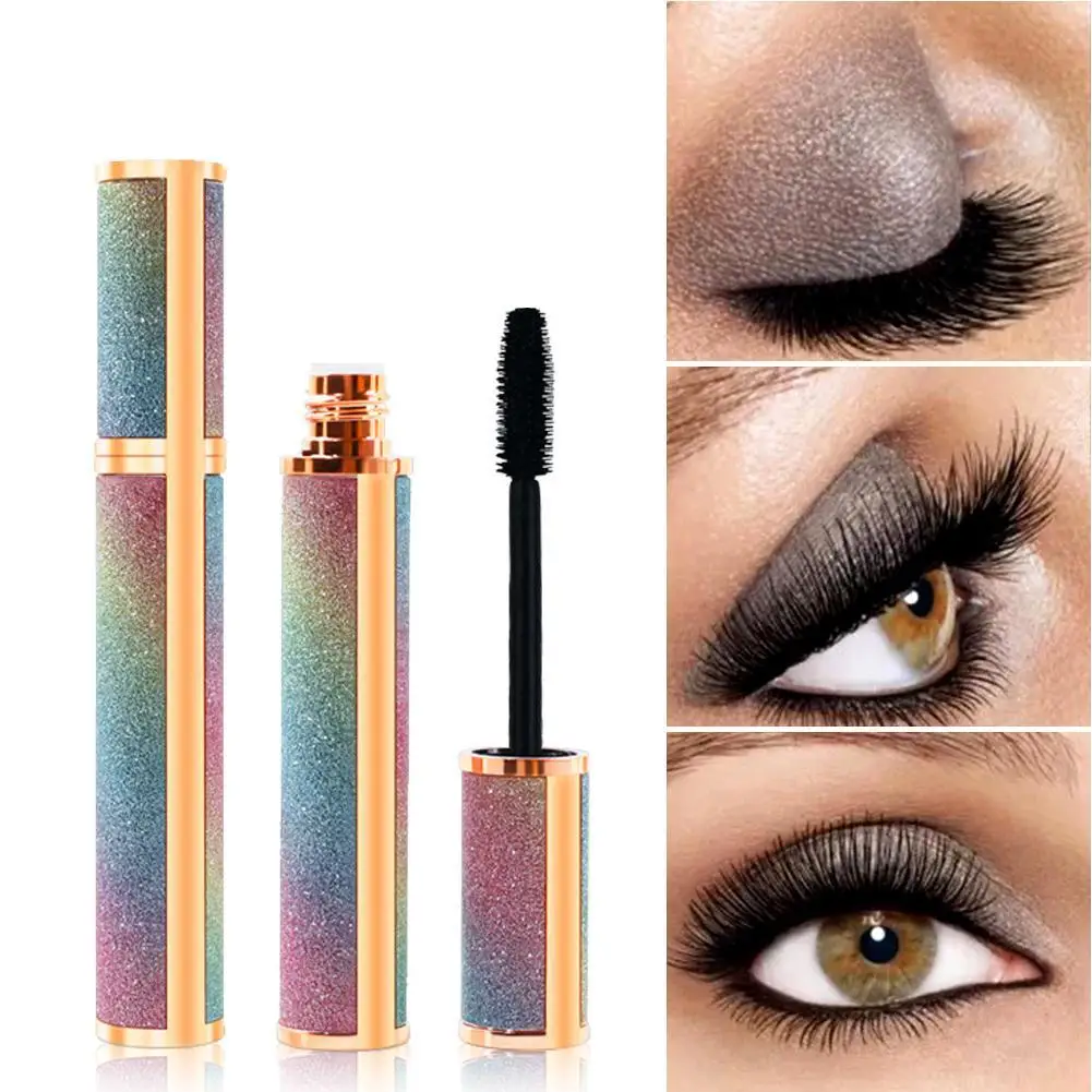 Profession elle schwarze Mascara Verlängerung Curling Wimpern lange Super Make-up Mascara Auge dauerhafte kosmetische wasserdichte w7a5