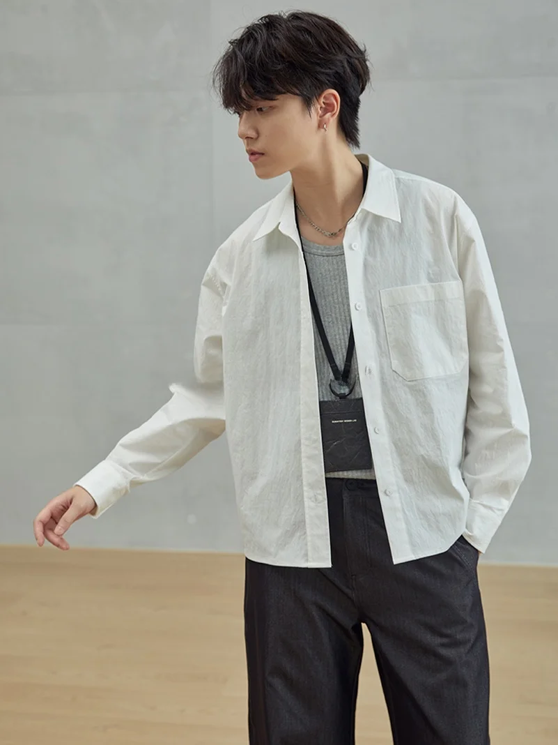 

Дышащая хлопковая ткань с длинными рукавами в китайском стиле, нейтральный дизайн, смесовая ткань.