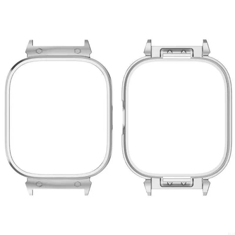 For Watch 4 Anti-scratch Metal Bumper Hard Shell Frame Cover Protector Skin Case