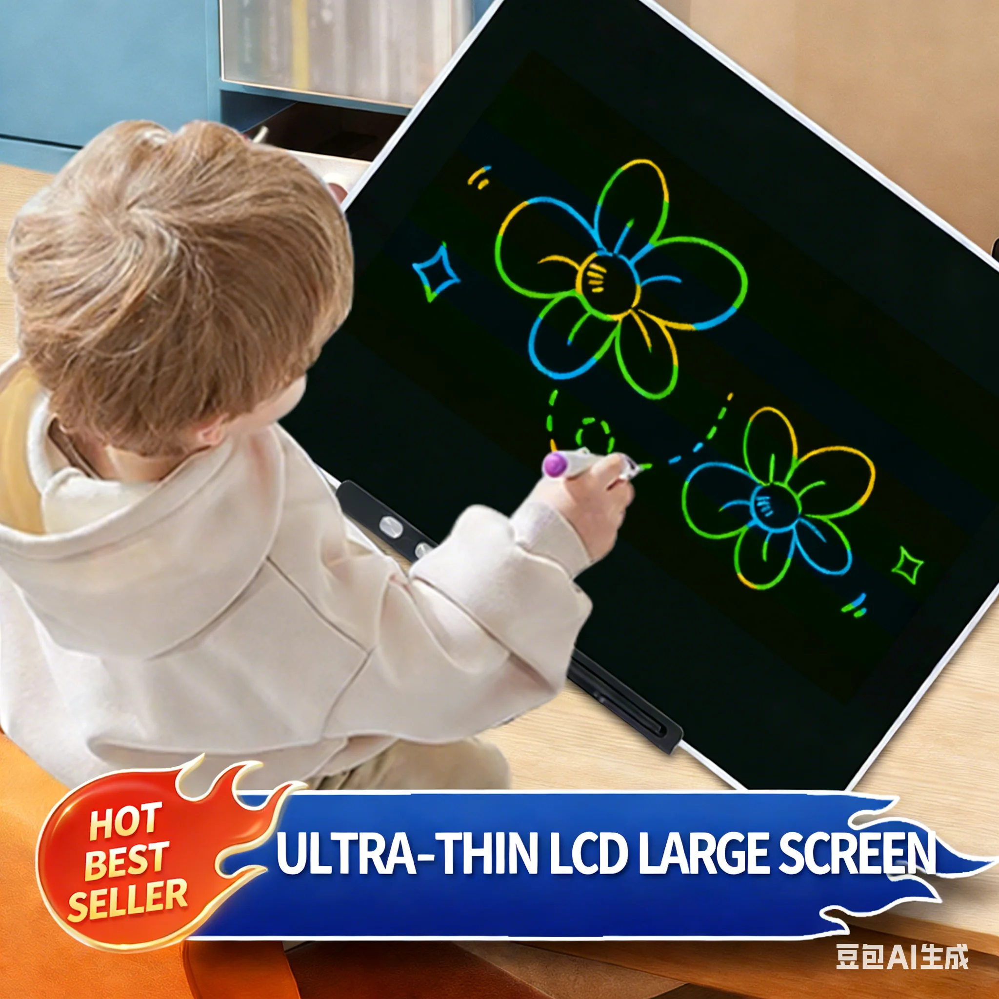 13/16/20 inch Rechargeable LCD Writing Tablet Digital Drawing Tablet Handwriting Pads Portable Electronic Tablet Board For gifts