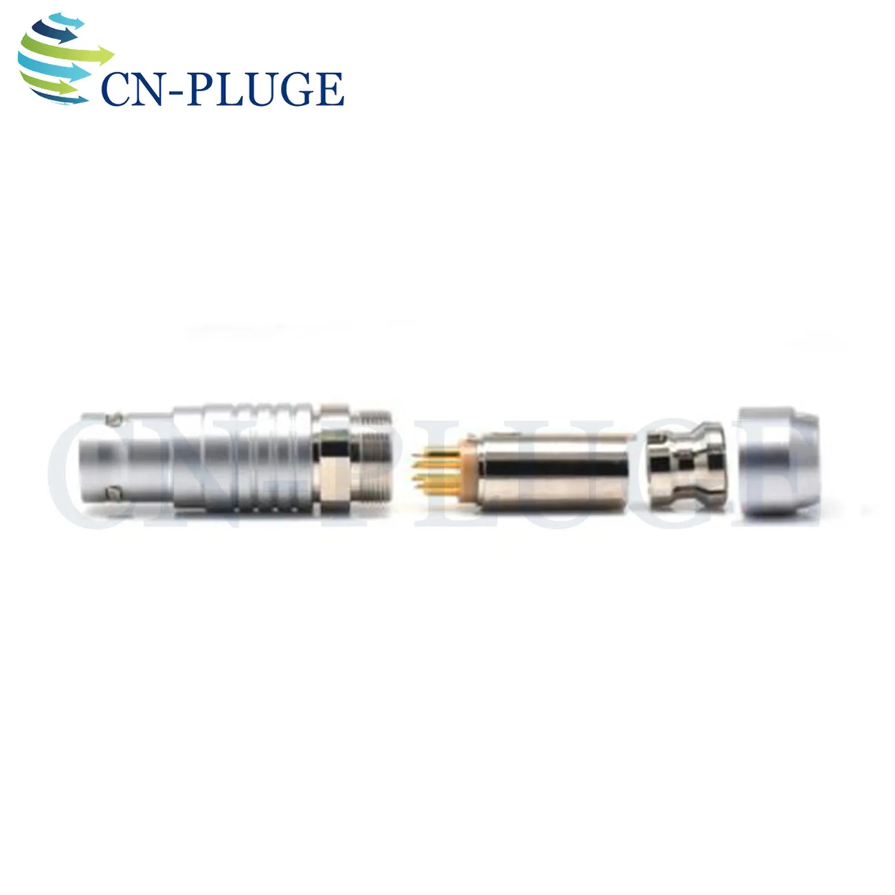 Two Axis 50 Ω Coaxial+LV 2.5G 3G Signal Electrical 3B 6+2 Pin Self-Locking Multiple Connectors And Hybrid Connectors