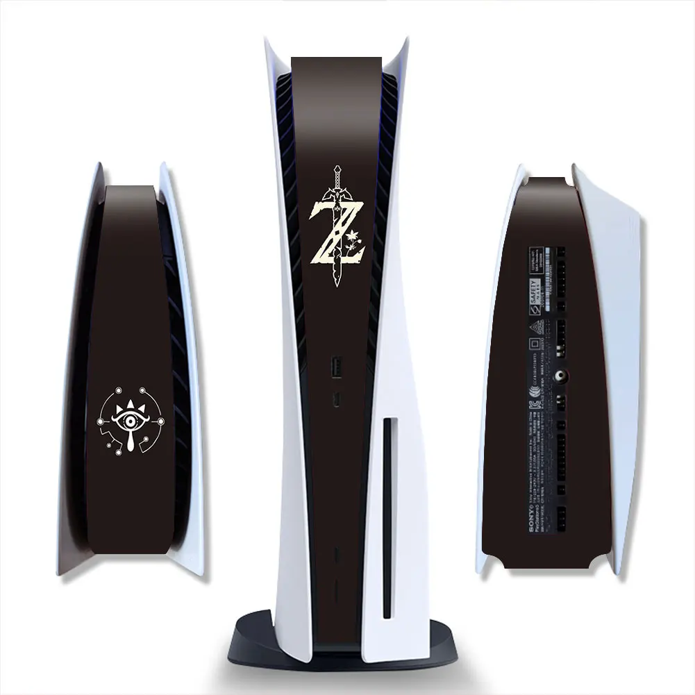 For PS5 Console Middel Skin Decoration Sticker Center Part Protection Strip Film Decals Custom Cover skin sticker