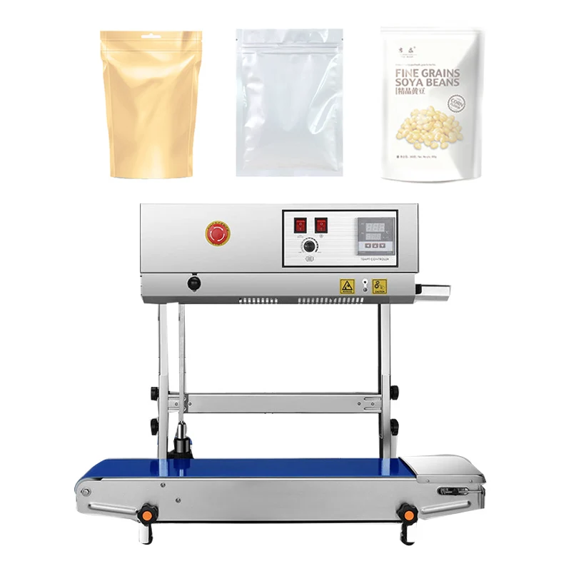 

Sealing Machine Commercial Continuous Sealing Machine Aluminum Foil Bag Film Food Tea Paper Automatic Sealing Machine