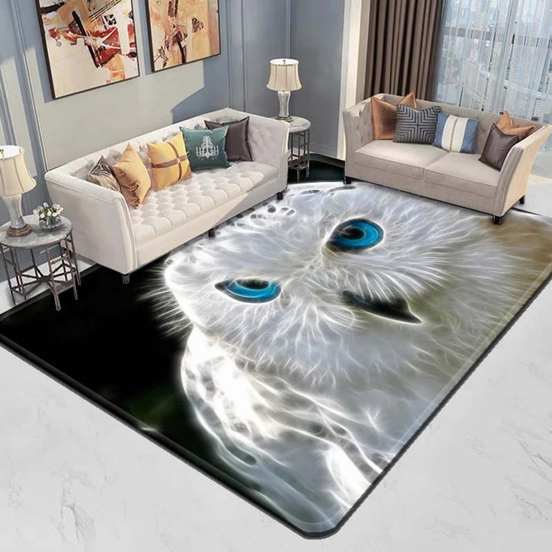 Bird Animal Entrance Doormat Eagle Swan Owl Flamingo Carpet Kitchen Mat Bedroom Floor Decoration Living Room Carpet Bathroom Rug